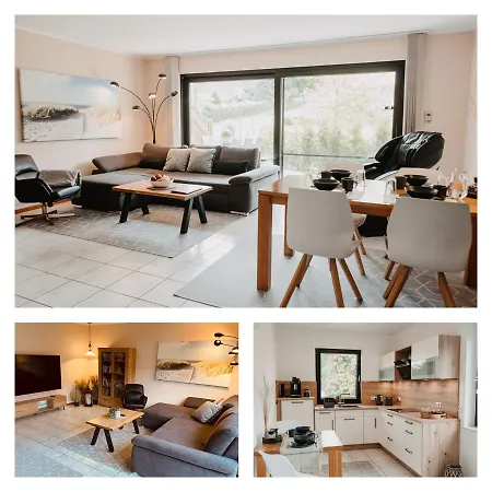 Stylisches Modernes Apartment, Sauna Und Wellness Top Lage Lubbecke Extérieur photo